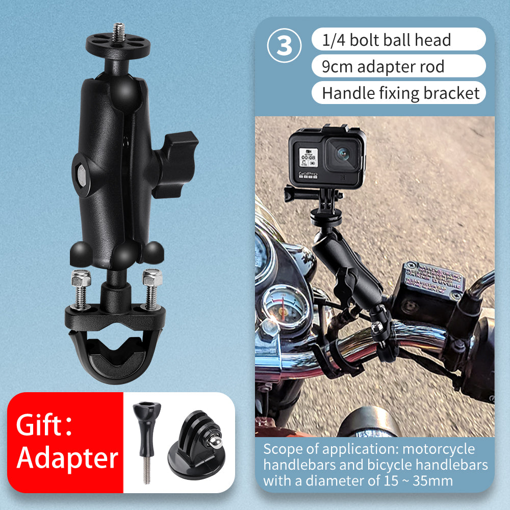 Bracket de moto Gopro Bracket Insta360Oner Accessoires 360 Panoramic Caméra de sport
