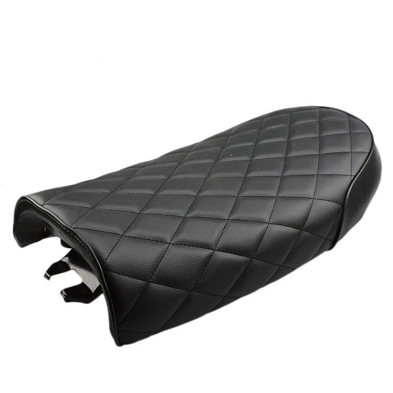 Retro modifié CG125 Siège de moto Retro modifié Cafe Retro sac de siège avec boucle