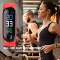 M3 Smart Bracelet M3 Couleur Écran Bracelet Fréquence cardiaque Pression artérielle Bluetooth Sports Pedo