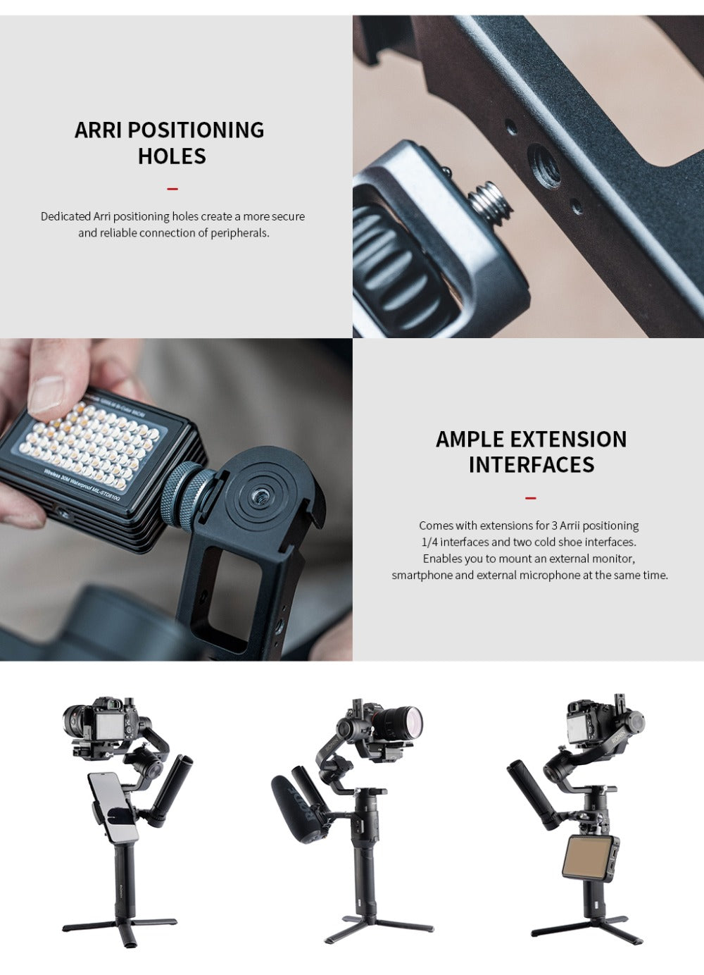 Pot Holder Plus pour DJI Ronin Sc S Handheld Gimbal Expansion Accessories