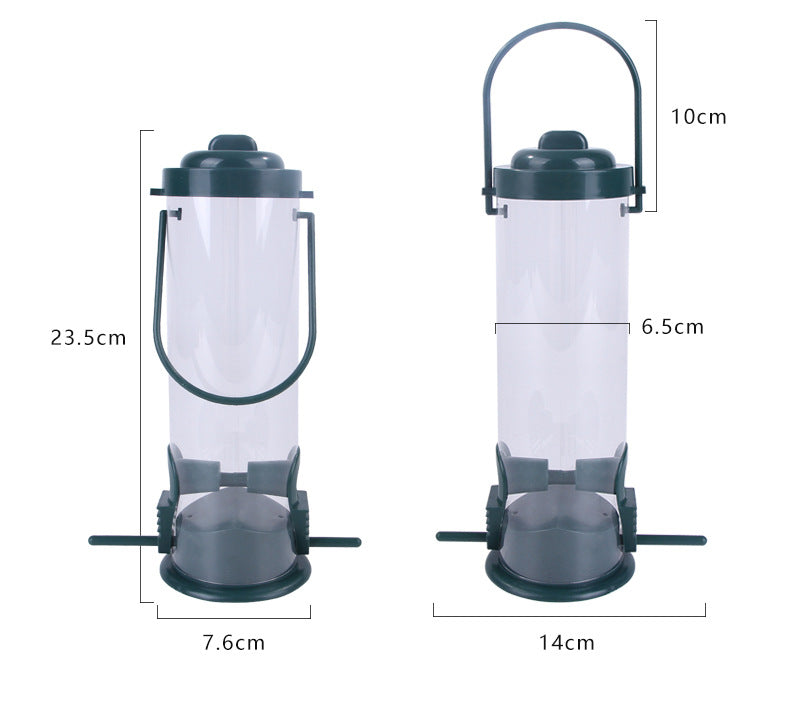 Animal Bird Feeder Feeder Station Suspendre Jardin Plastic Birds Food Dispenser Feeders Outdoor T