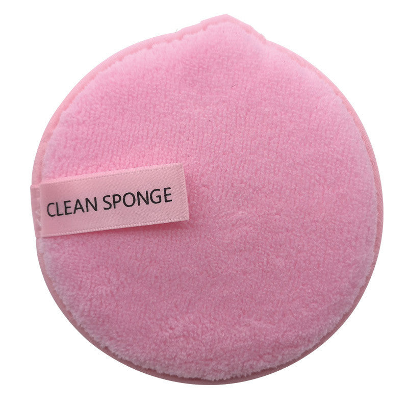Magic Lazy Water Makeup Deleter Puff poudre cheveux courts ronde visage de lavage de maquillage Spon