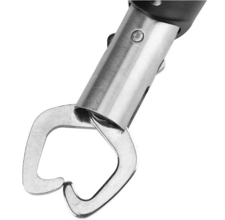 Contrôle du poisson Luya Acier inoxydable Tongs de poisson Double Buckle Contrôle Pinces de poisson Pêche Sup
