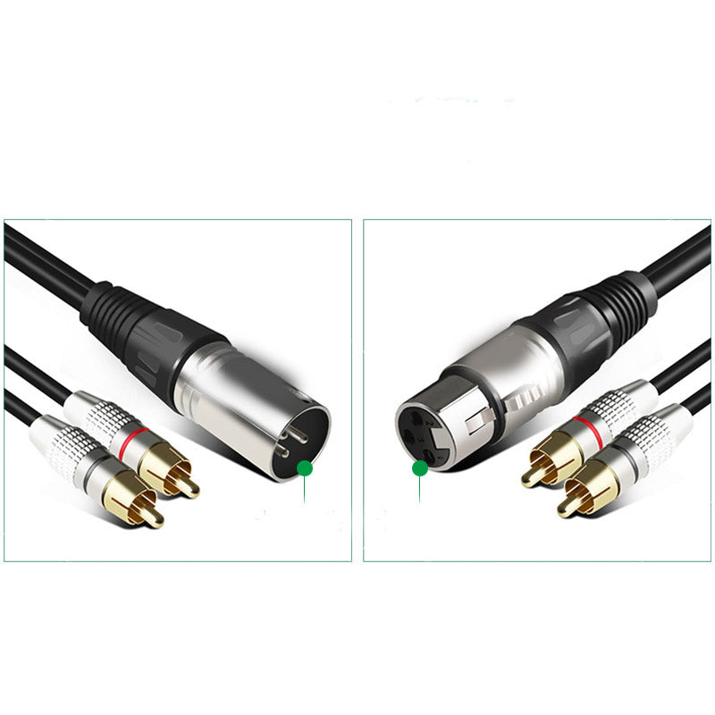 Canon à double RCA Audio Line Canon Homme et Femme à 2 RCA Lotus Line XLR Canon One-point