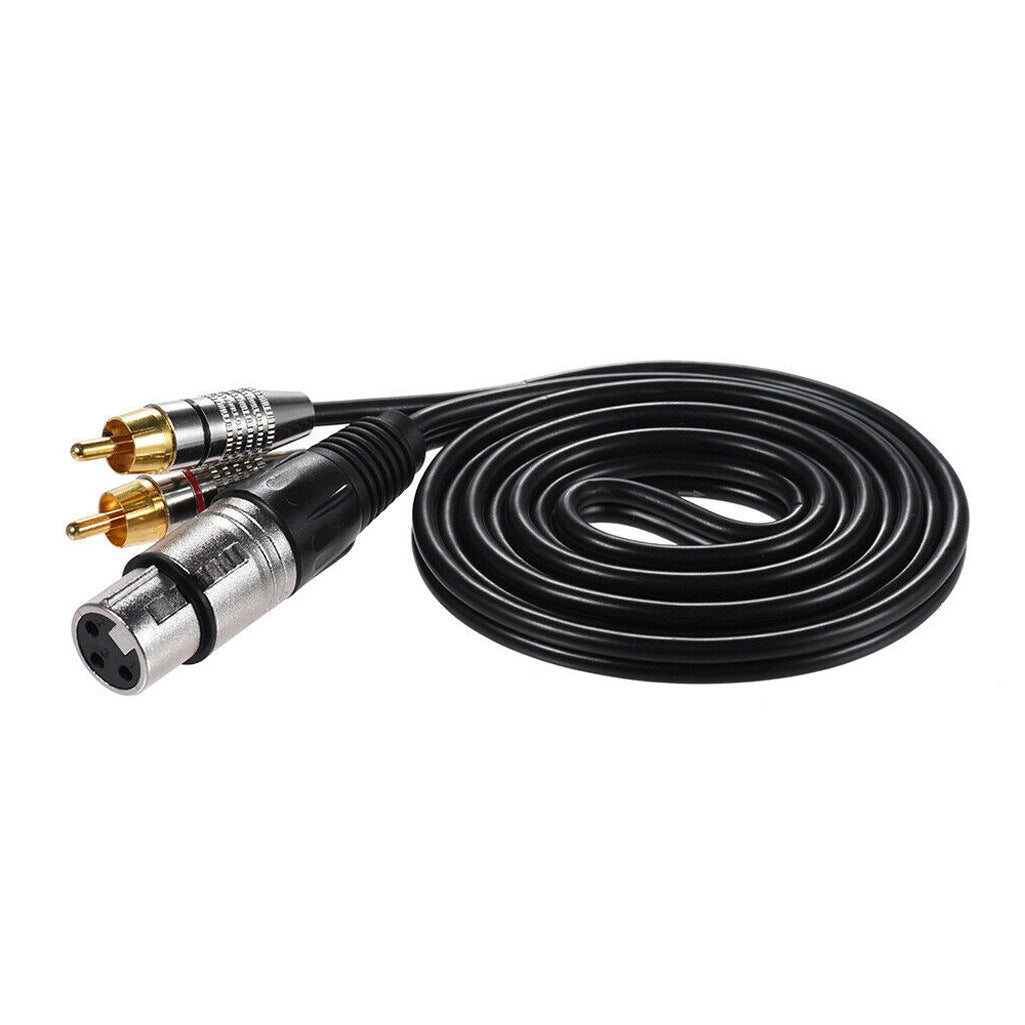 Canon à double RCA Audio Line Canon Homme et Femme à 2 RCA Lotus Line XLR Canon One-point