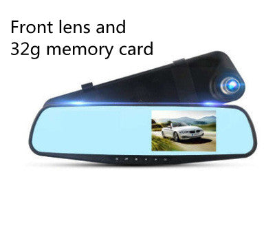 Enregistreur de conduite 1080p HD Night Vision 360 Double-lentilles Reversing Image 4.3 Inch Driving Reco
