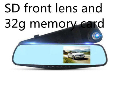 Enregistreur de conduite 1080p HD Night Vision 360 Double-lentilles Reversing Image 4.3 Inch Driving Reco