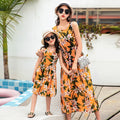 Mère et fille Vacances Plage Veste Longue Jupe