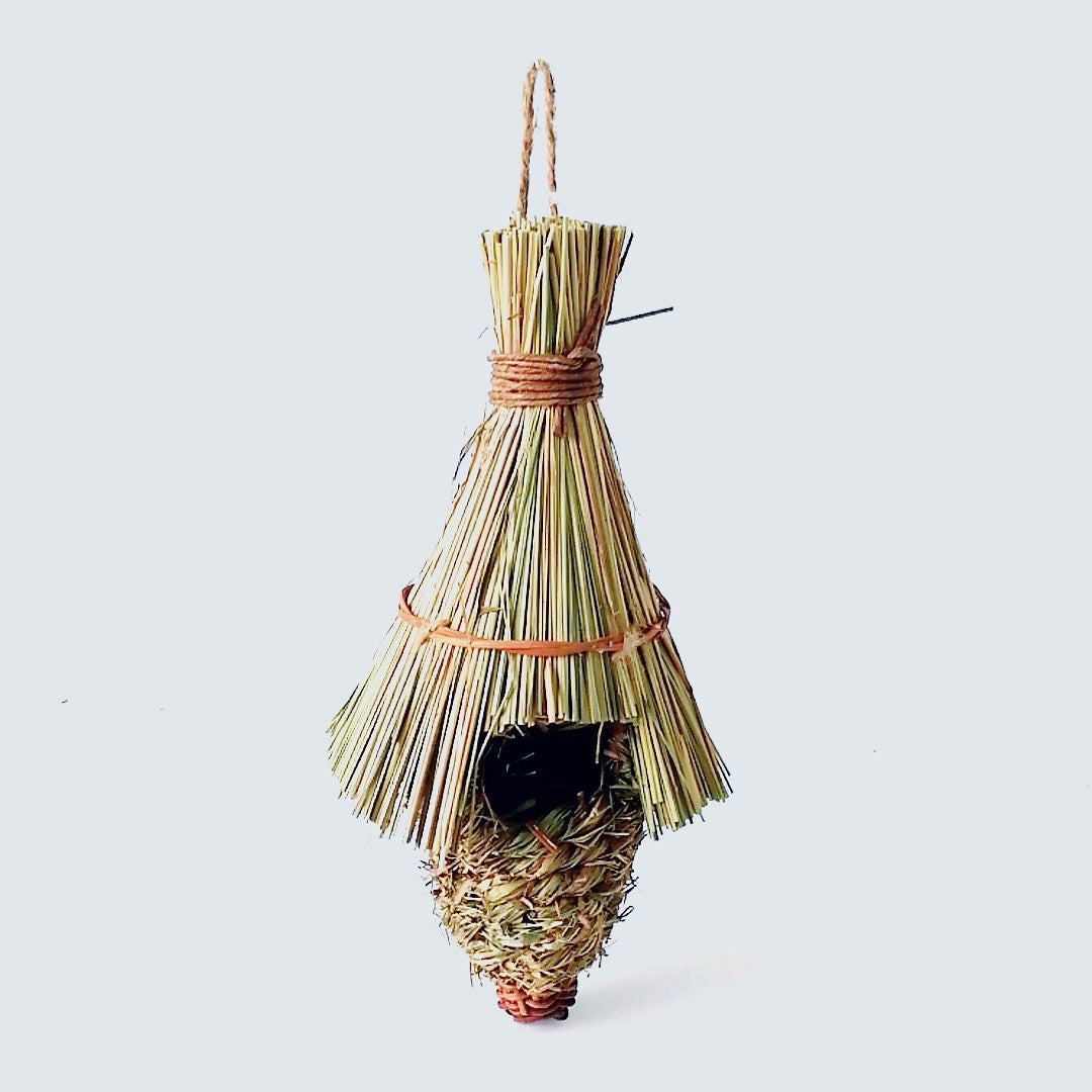 Produits tricotés à la main Décoration de jardinage créative Nid d'oiseau d'animal