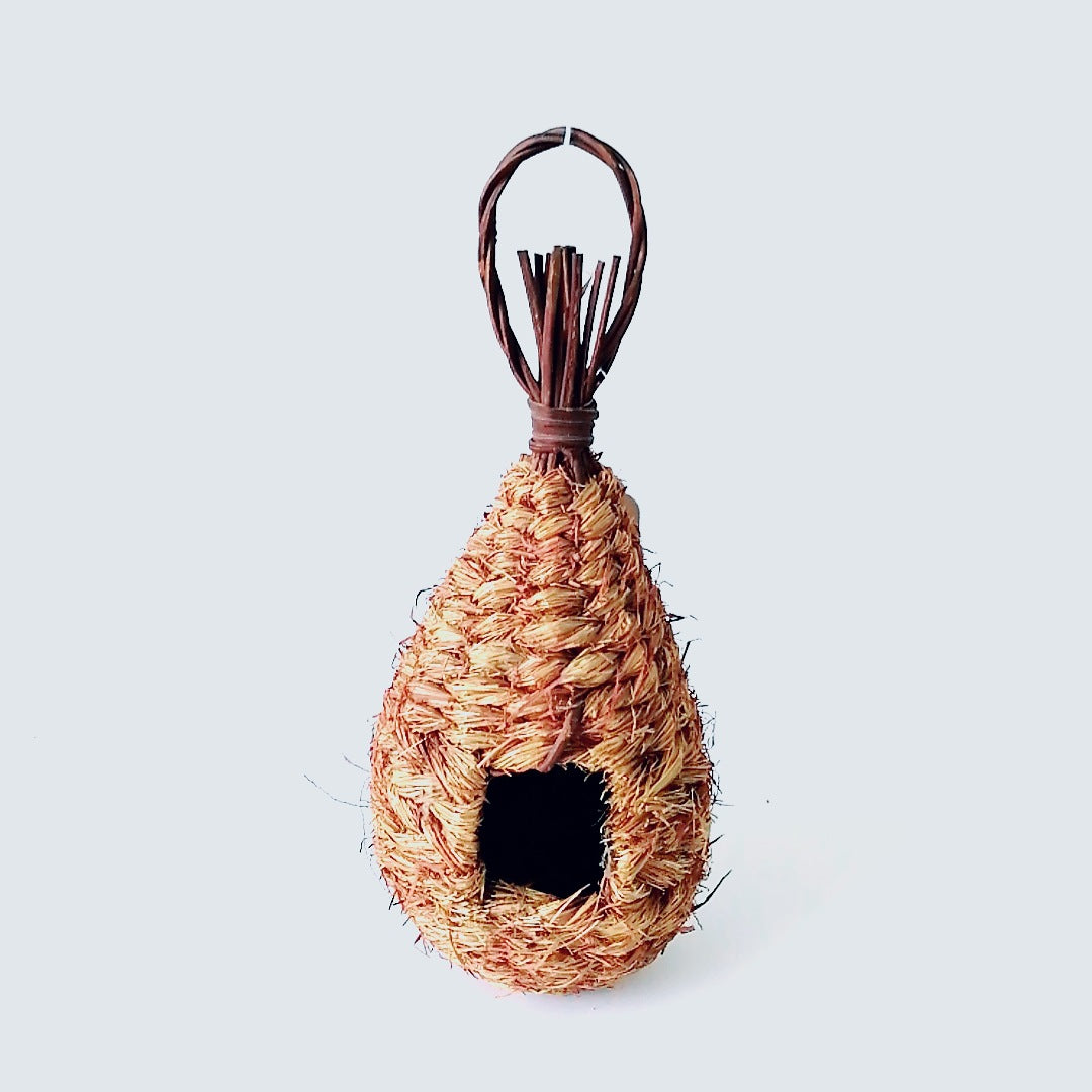 Produits tricotés à la main Décoration de jardinage créative Nid d'oiseau d'animal