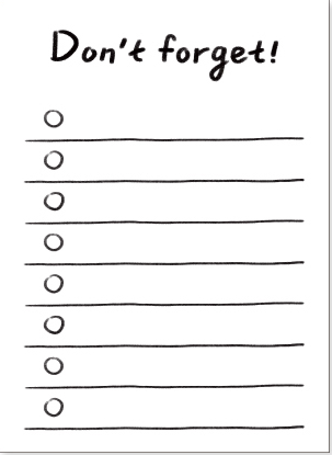 Memo Pad Pour les étudiants Simple Line Plan Creative Non-Sticky Message Note Book Hand Account