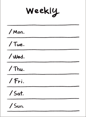 Memo Pad Pour les étudiants Simple Line Plan Creative Non-Sticky Message Note Book Hand Account