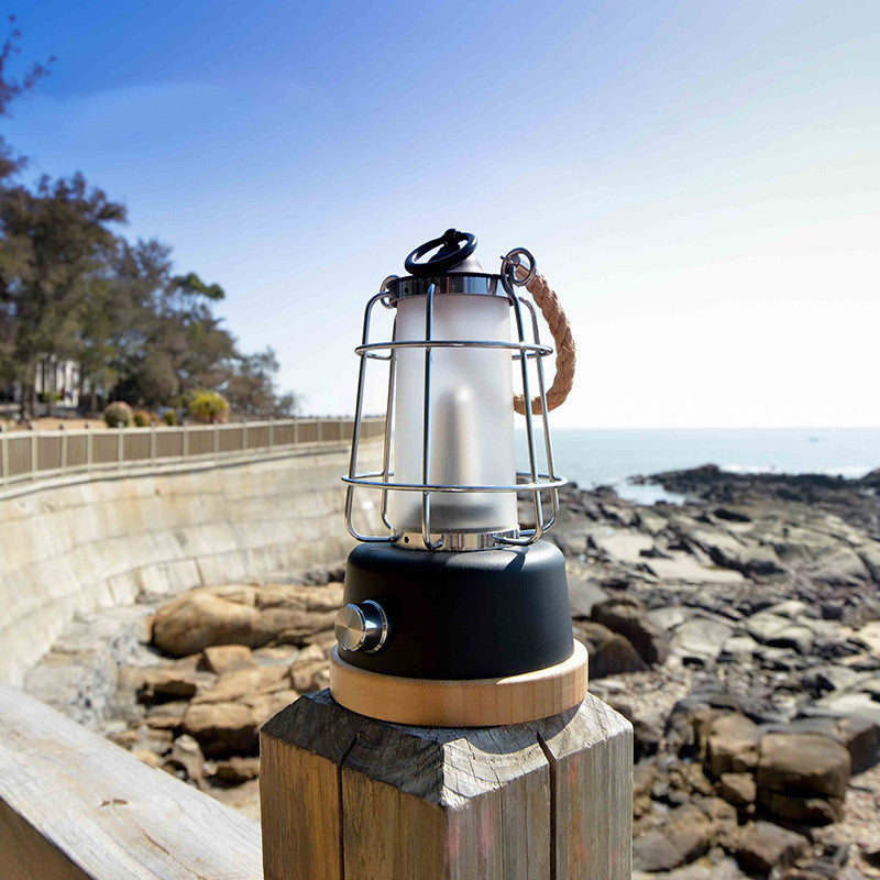 Retro Horse Lantern Lumière d'atmosphère portable