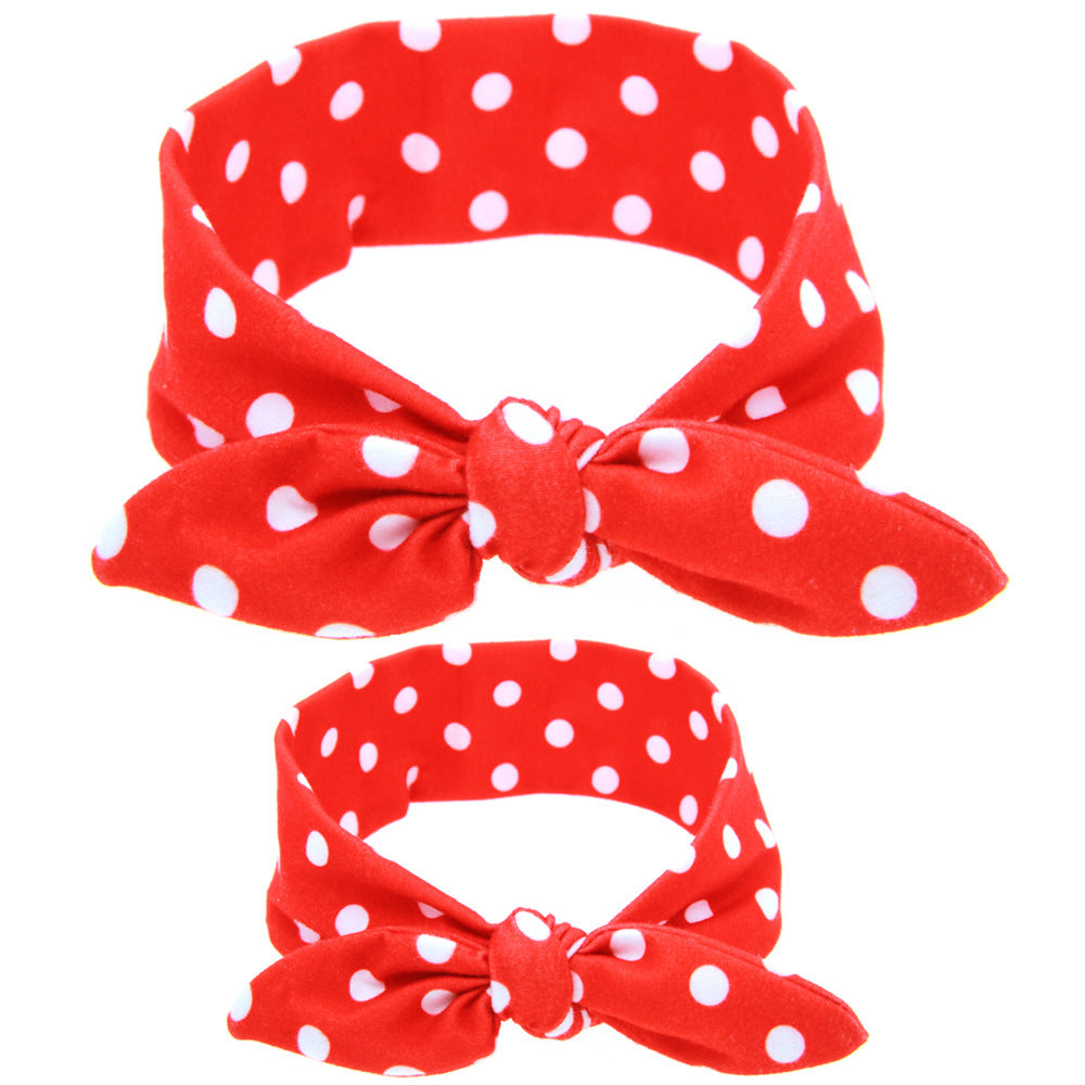 Imprimé Enfants Diy Rabbit Oreille Bandeau parent-enfant