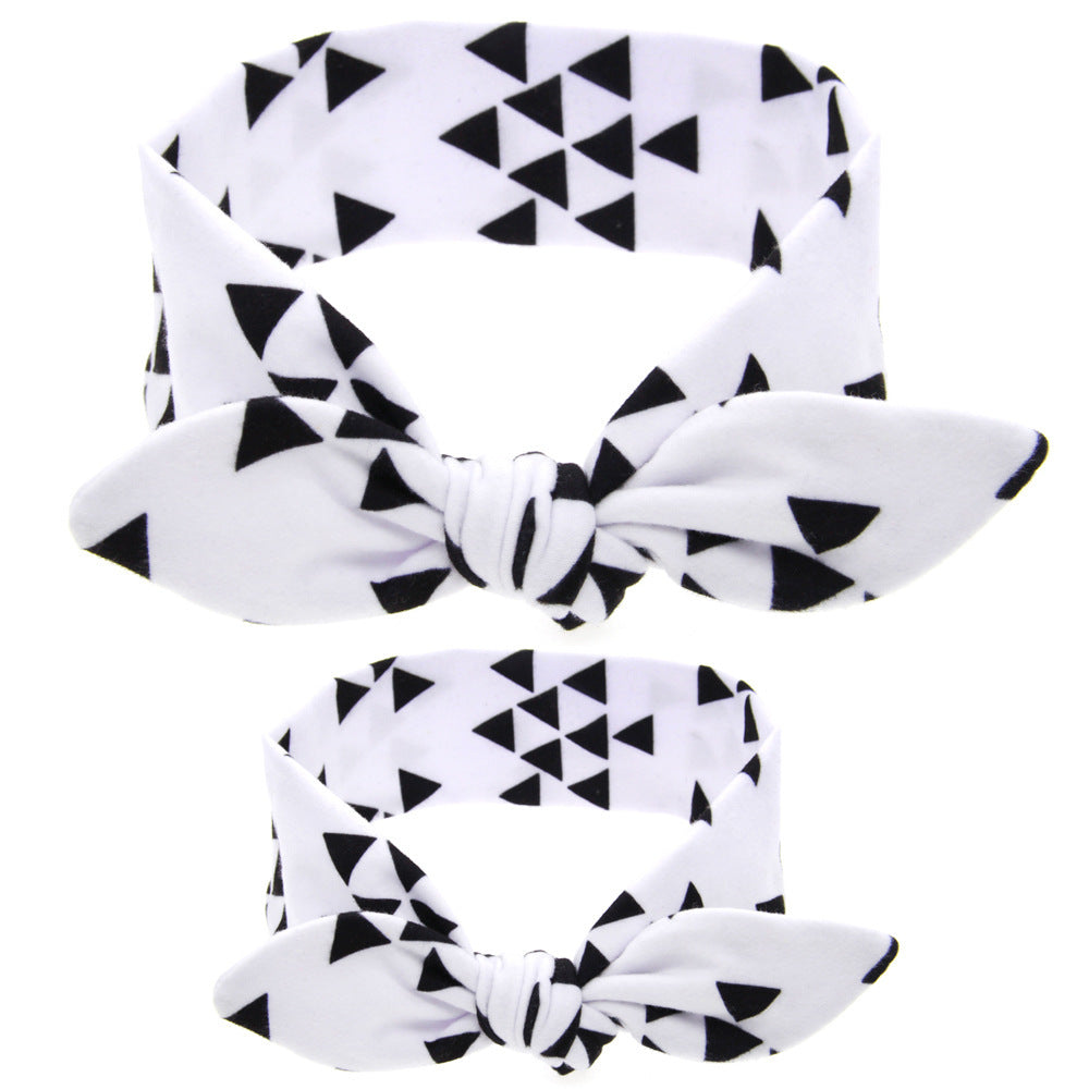 Imprimé Enfants Diy Rabbit Oreille Bandeau parent-enfant