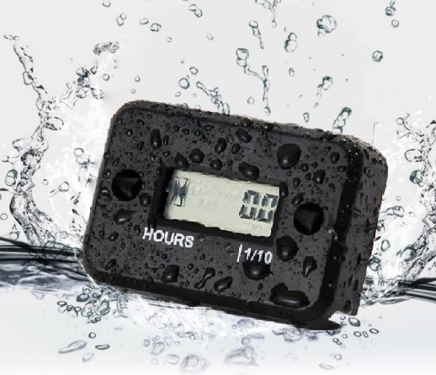 Minuterie Tirée Moto Bateau à moteur Atv Lcd Type d'induction Heure Compteur 2 Punch 4 Punch Minuter