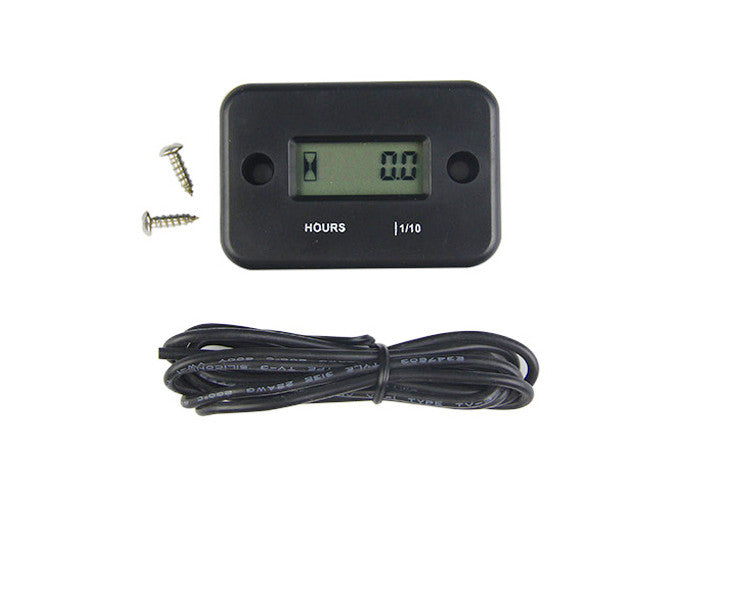 Minuterie Tirée Moto Bateau à moteur Atv Lcd Type d'induction Heure Compteur 2 Punch 4 Punch Minuter