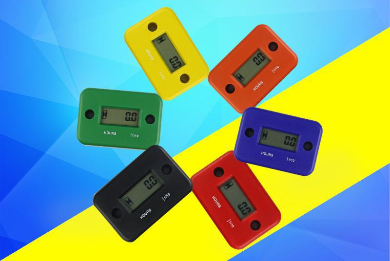 Minuterie Tirée Moto Bateau à moteur Atv Lcd Type d'induction Heure Compteur 2 Punch 4 Punch Minuter