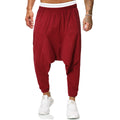 Pantalons en coton et en lin casual couleur solide