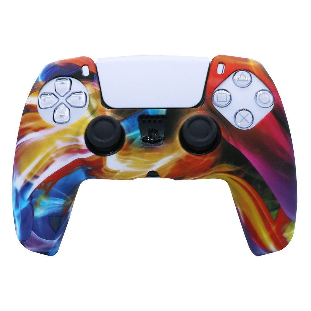 Peau de protection en silicone PS5 pour contrôleur sans fil DualSense