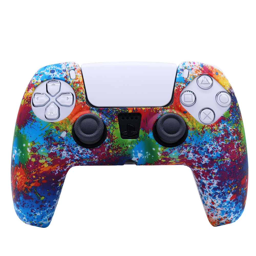 Peau de protection en silicone PS5 pour contrôleur sans fil DualSense