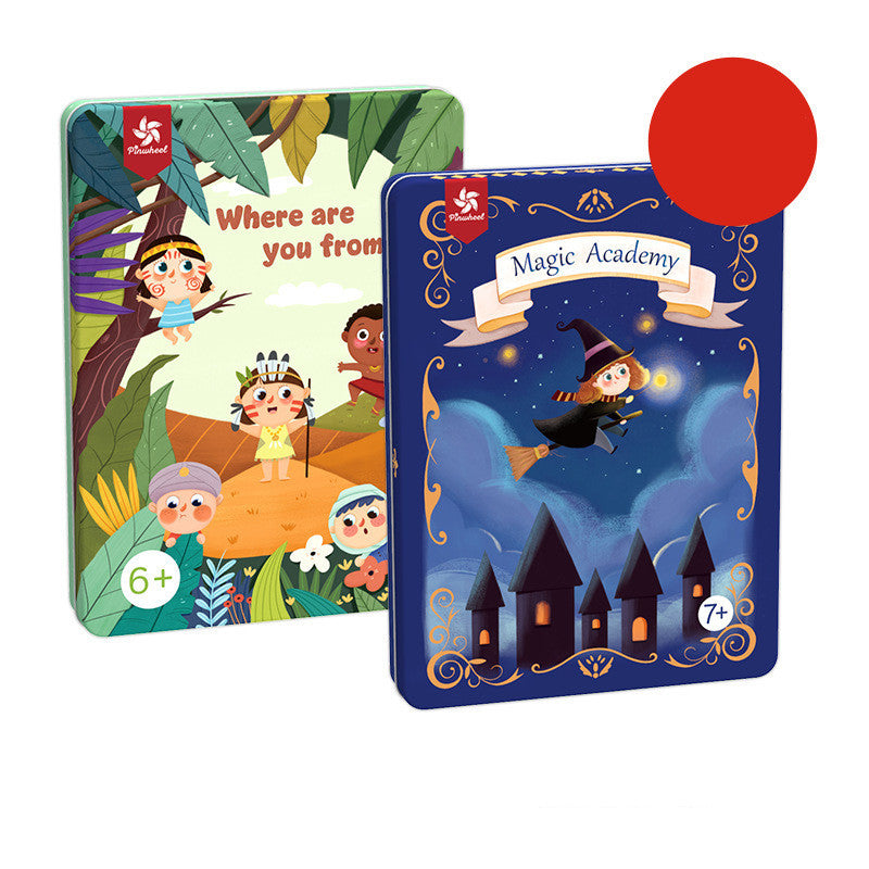 Glue magnétique Butt Bump Raisonnement Logique Jeu de table Jouet pour enfants