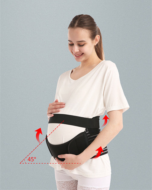 Ceinture de soutien Belly Femme enceinte pendant la période de livraison Support Lombaire Adjus respirant