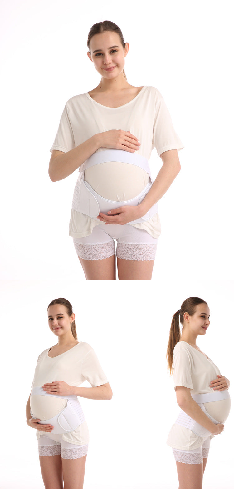 Ceinture de soutien Belly Femme enceinte pendant la période de livraison Support Lombaire Adjus respirant