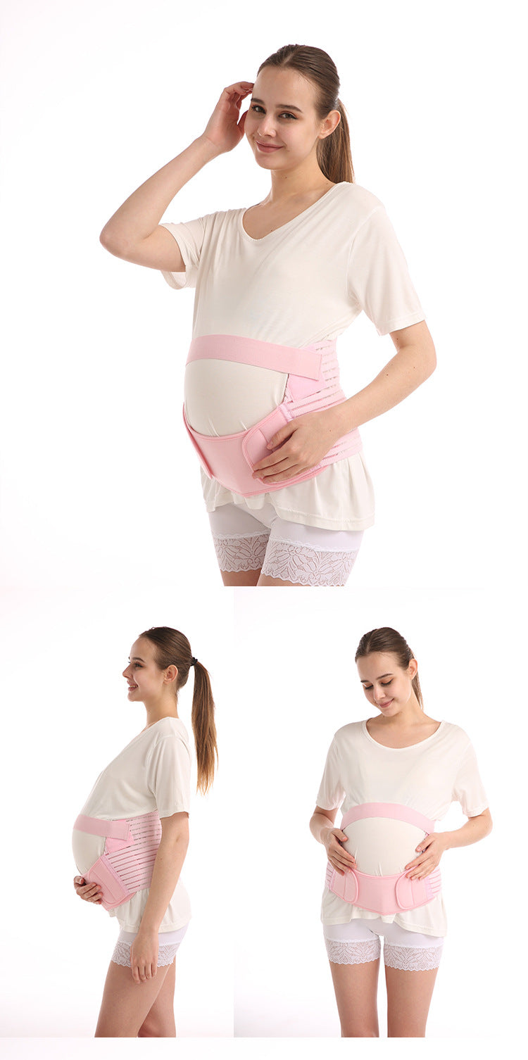 Ceinture de soutien Belly Femme enceinte pendant la période de livraison Support Lombaire Adjus respirant