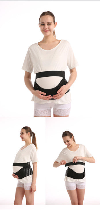 Ceinture de soutien Belly Femme enceinte pendant la période de livraison Support Lombaire Adjus respirant