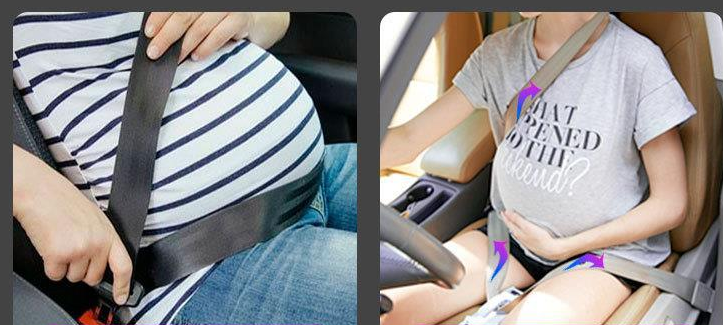 Ceinture de sécurité automobile pour femmes enceintes