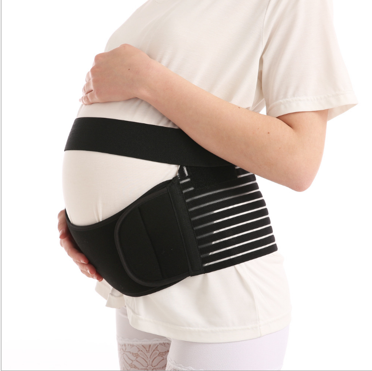 Ceinture de soutien ventre enceinte Velcro Respirant Relief Waist Support Ceinture réglable Pneu Be