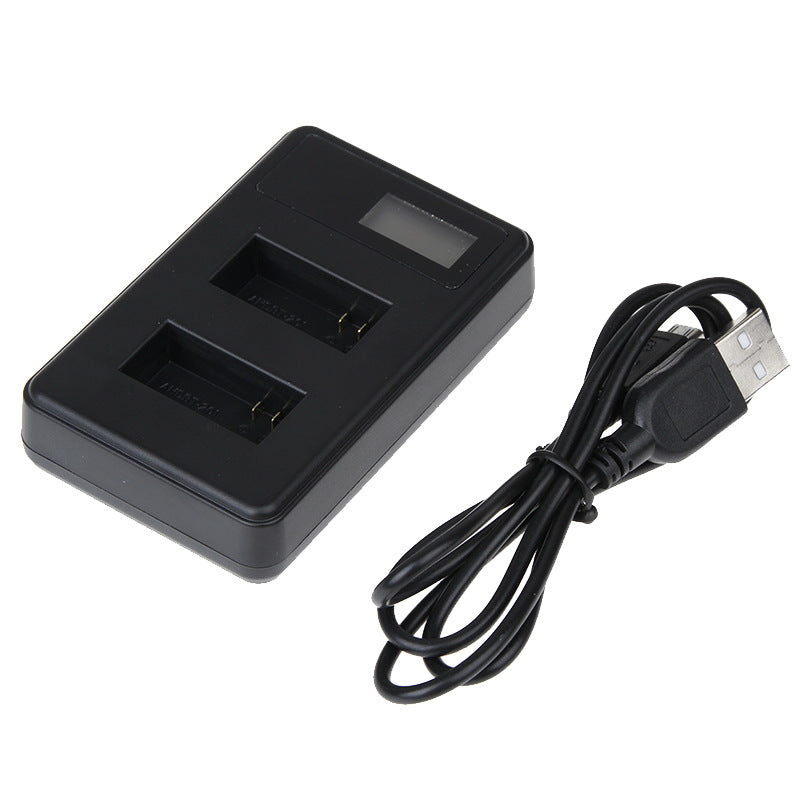 Chargeur LCD caméra Chargeur double chargeur avec affichage de puissance Chargeur Gopro