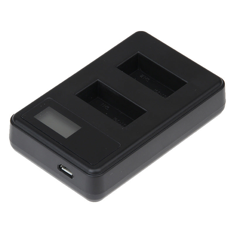 Chargeur LCD caméra Chargeur double chargeur avec affichage de puissance Chargeur Gopro