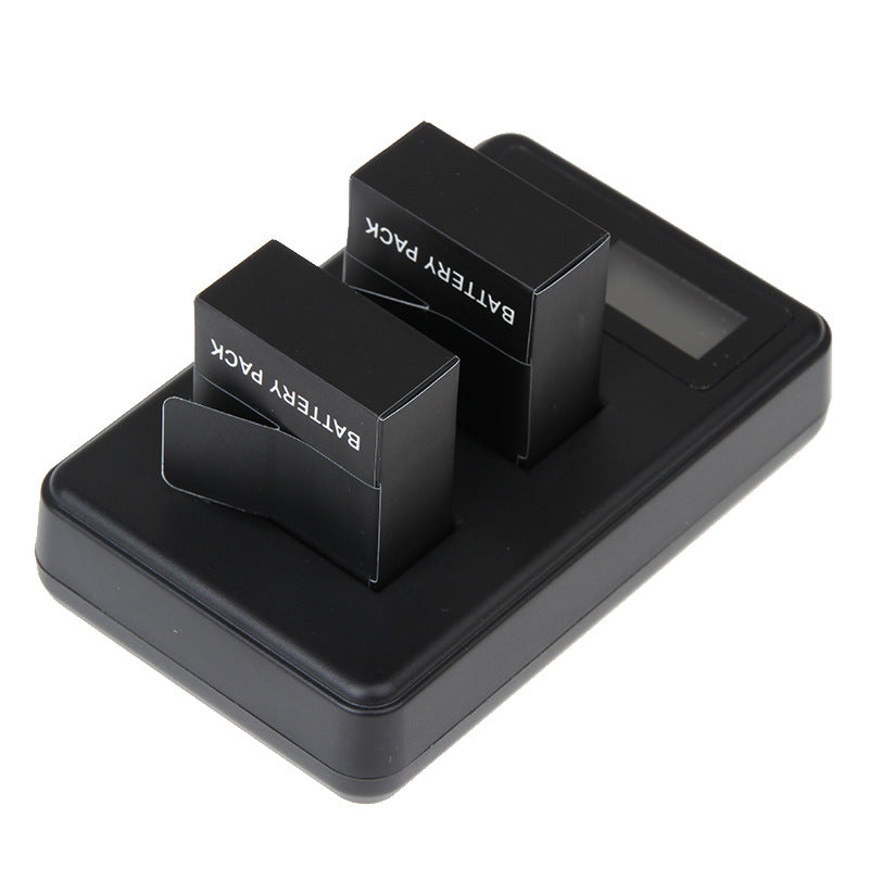 Chargeur LCD caméra Chargeur double chargeur avec affichage de puissance Chargeur Gopro