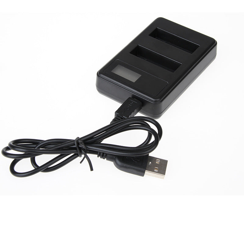 Chargeur LCD caméra Chargeur double chargeur avec affichage de puissance Chargeur Gopro