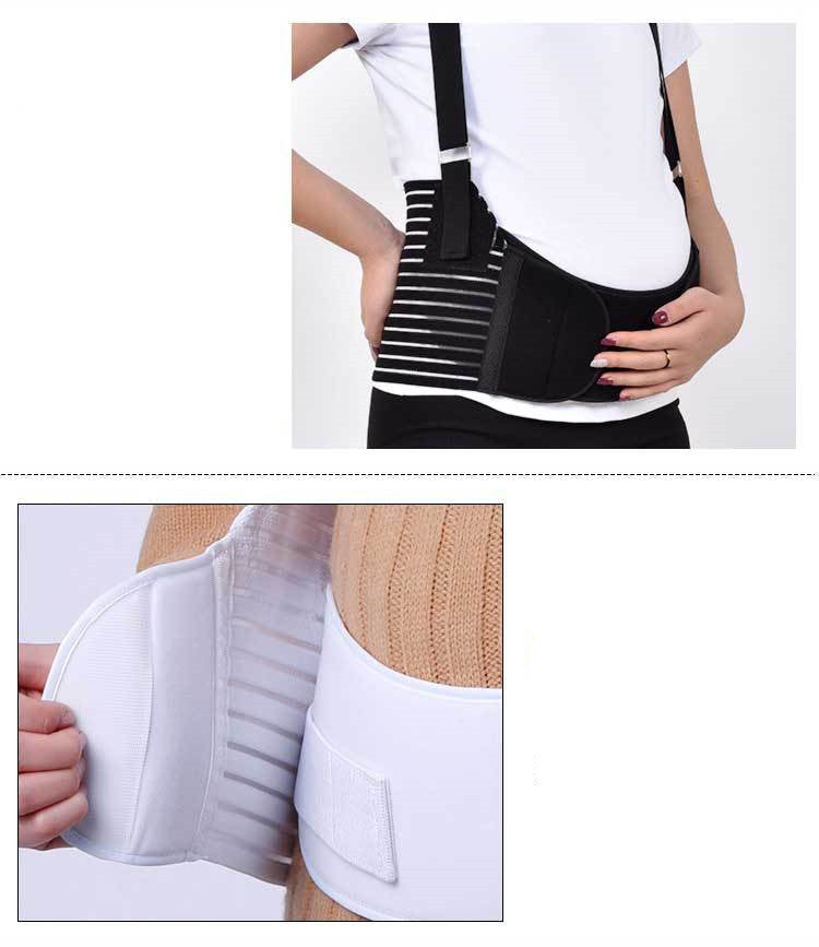 Ceinture réglable de la taille pour soulager la ceinture de soutien respirante Belly ceinture de soutien F