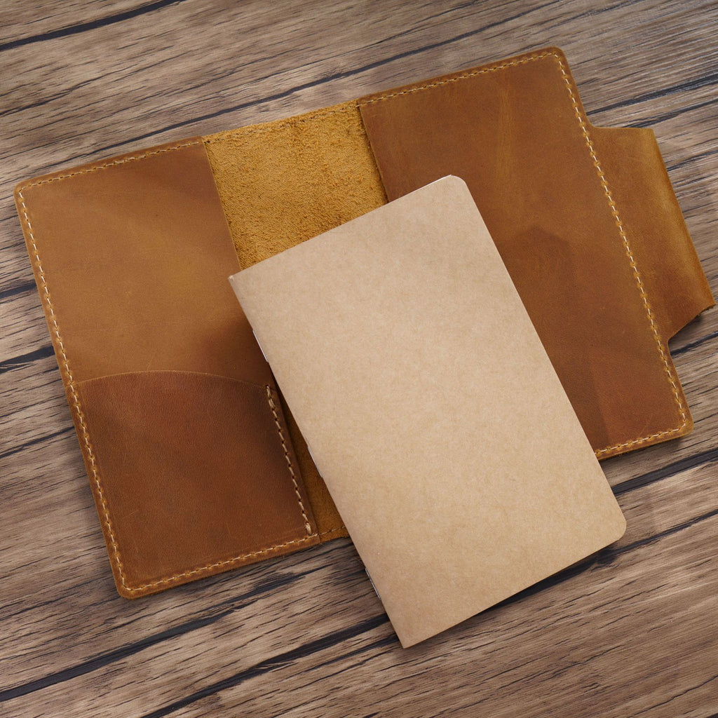 Carnet de notes Couverture de magazines en cuir Carnet de notes de voyage