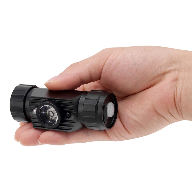 Led Induction phare Usb Rechargeable Outdoor Waterproof Fort Light Fishing Aluminium