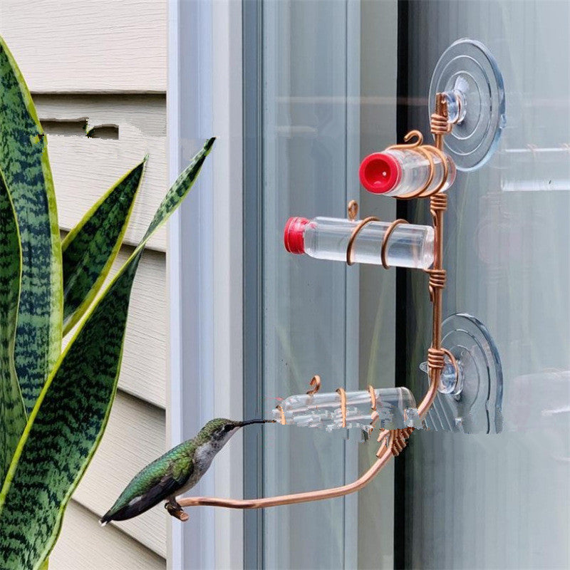 Garden Bird Feeder fournit Cummingbird Feeder Buyer Suction Cup Facile à nettoyer Deck Gard