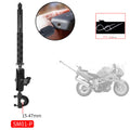 Vélo de moto TUYU Invisible Selfie Stick Monopod Support de guidon pour GoPro Max