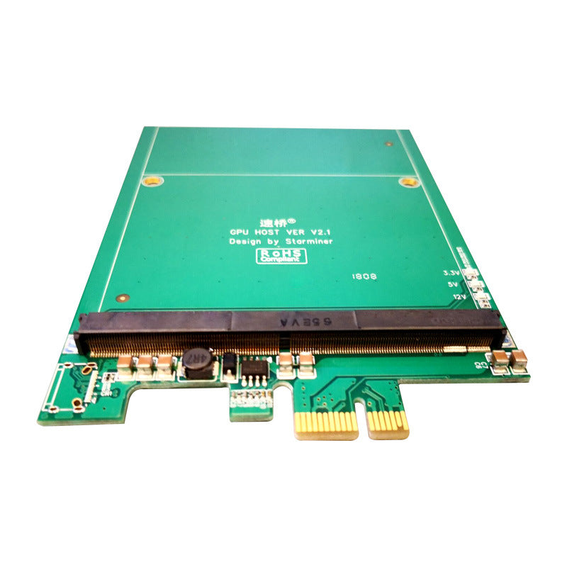 Vers la carte adaptateur graphique MXM3.0
