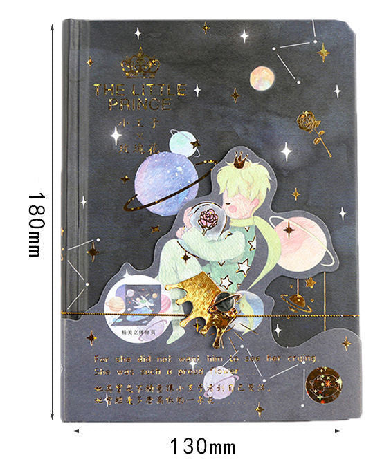 Butterfly Série de couleurs Notebook de page Journal de l'étudiant A5 Creative Beautiful Hardcover Noteb