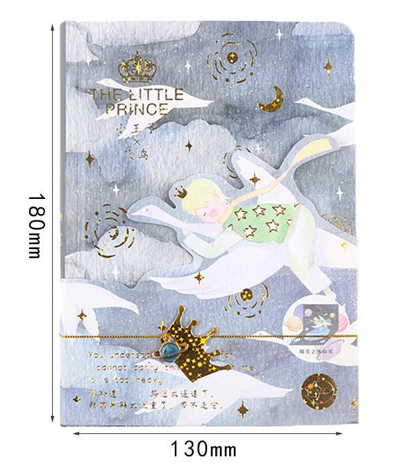 Butterfly Série de couleurs Notebook de page Journal de l'étudiant A5 Creative Beautiful Hardcover Noteb