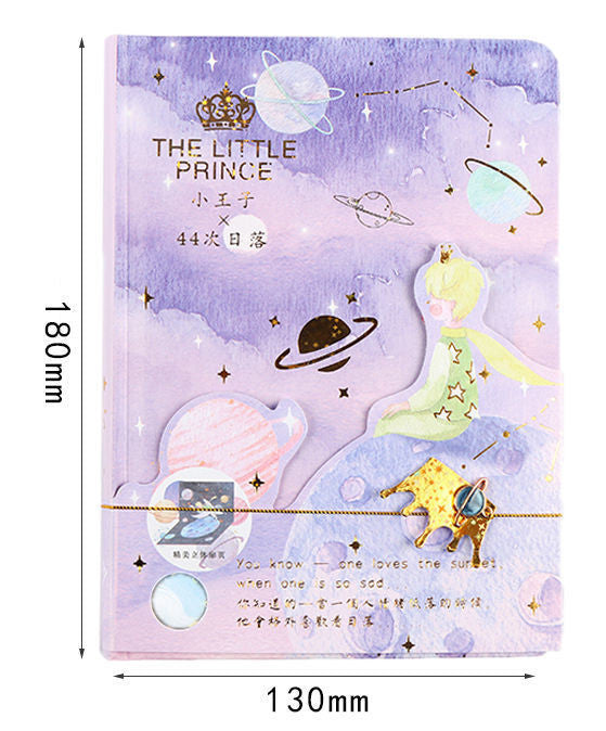 Butterfly Série de couleurs Notebook de page Journal de l'étudiant A5 Creative Beautiful Hardcover Noteb