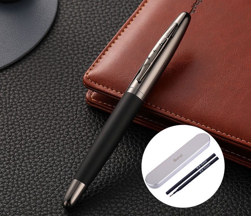 Stylo de signature de main lourde en métal stylo de bijou Business simple anti glissement personnalisé