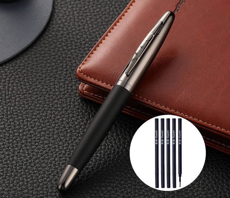 Stylo de signature de main lourde en métal stylo de bijou Business simple anti glissement personnalisé