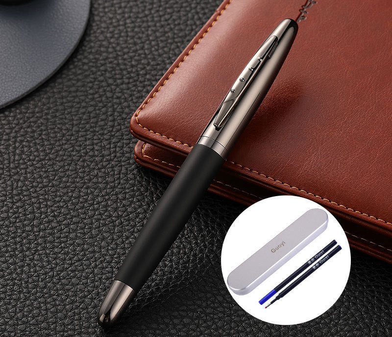 Stylo de signature de main lourde en métal stylo de bijou Business simple anti glissement personnalisé