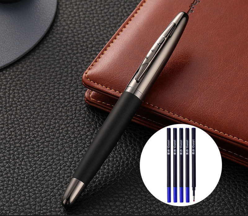 Stylo de signature de main lourde en métal stylo de bijou Business simple anti glissement personnalisé