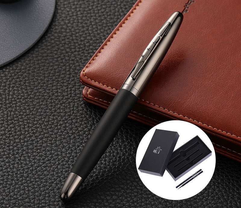 Stylo de signature de main lourde en métal stylo de bijou Business simple anti glissement personnalisé